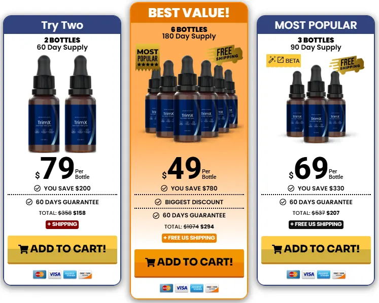 TrimX Special Discount Pricing